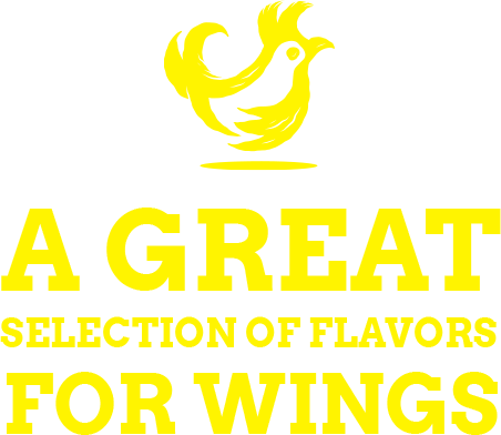 A Great Selection of Flavors for Wings